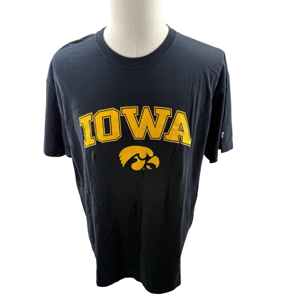 Russell Athletic Iowa Hawkeyes Mens‎ VINTAGE Tee Shirt XL NCAA